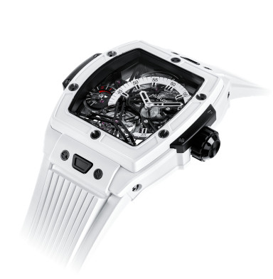 Rare Hublot Spirit of Big Bang Tourbillon in White Ceramic