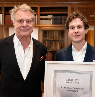 New Winner of the F.P. Journe Young Talent Competition