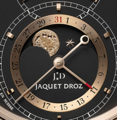 Jaquet Droz Grande Seconde Moon Marks Founder's 300th Anniversary
