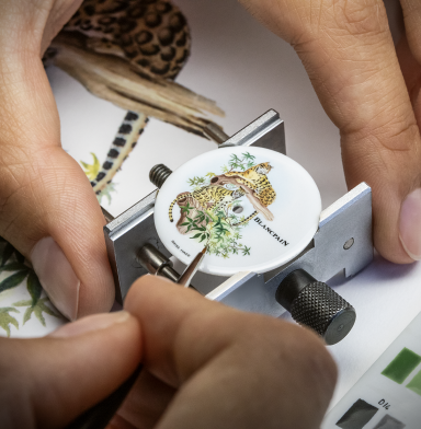 Blancpain: Rare Craft Techniques for a Rare Animal