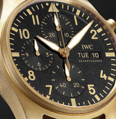 110 bronze IWC pieces to celebrate 10 years of MR PORTER