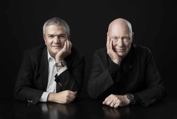 Ricardo Guadalupe and Jean-Claude Biver