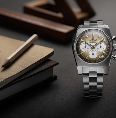Zenith Revives First Watch with a Smoked Dial