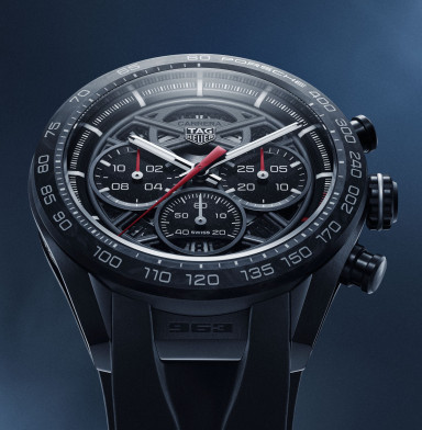 TAG Heuer Launches Carrera Chronograph x Porsche 963
