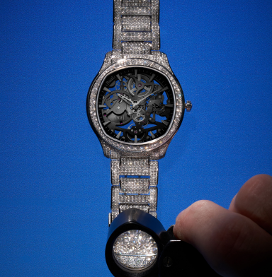 A Slender Skeleton by Piaget