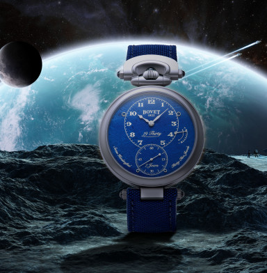 Bovet Pairs Meteorite with Titanium