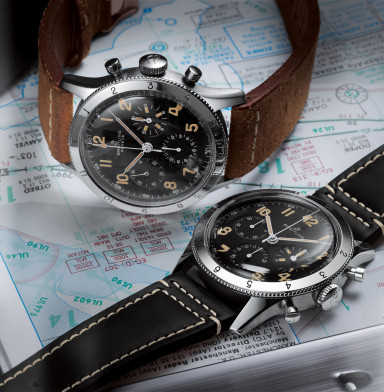 Breitling introduces the re-edition of Co-Pilot Aviator watches launched in 1953