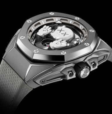 KAWS' Iconic Character Appears on Dial by Audemars Piguet