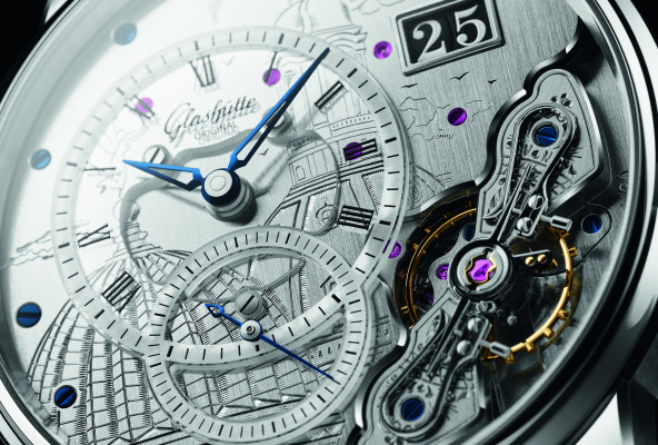 Glashütte Original  PanoMaticInverse Dresden Limited Edition Ref. 1-91-03-01-03-61