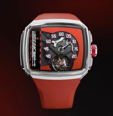 Hautlence Linear Series 3 in Red