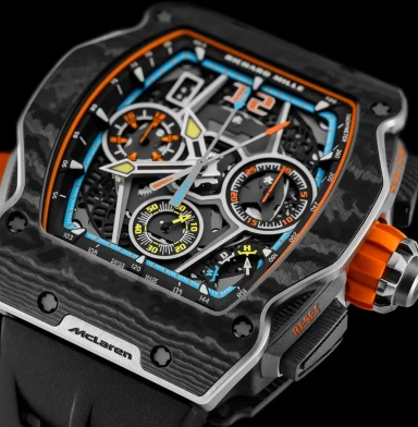 Richard Mille's Fourth Watch with McLaren