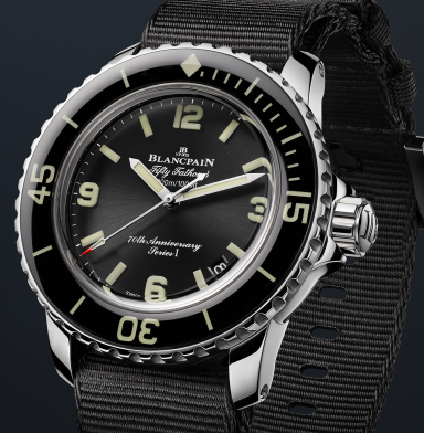 70th Anniversary of Iconic Blancpain Fifty Fathoms