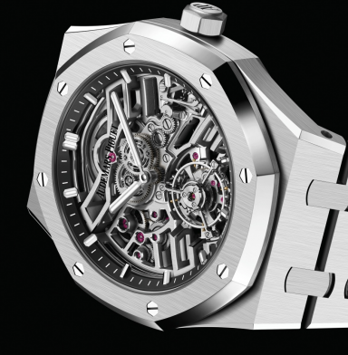 The First Openworked AP Royal Oak Flying Tourbillon