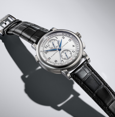 A. Lange & Söhne's 1815 Rattrapante — Now in Platinum