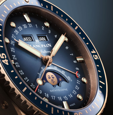 Evolution of Blancpain Fifty Fathoms Bathyscaphe