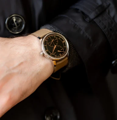 Reinterpreted Sector Dial Debut by Louis Erard