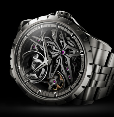 Roger Dubuis Falls for Titanium