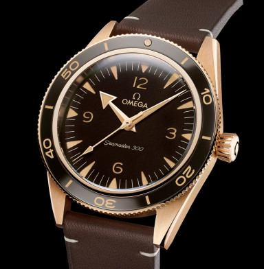 Omega Presents New Bronze Gold