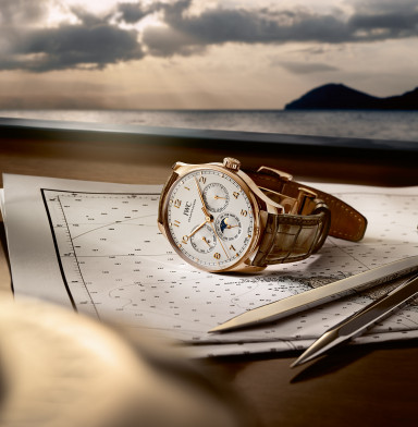 IWC Portugieser connects the tourbillon to the perpetual calendar