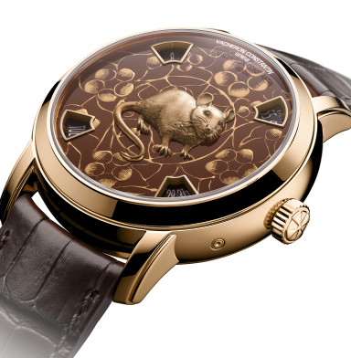 Vacheron Constantin dedicates the new product to the Chinese zodiac year of the Rat.
